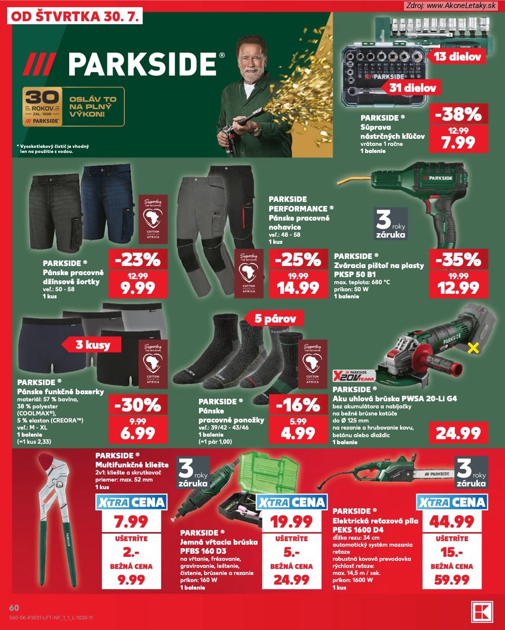 Leták Kaufland (30. 7. - 5. 8. 2026) - strana 60 z 74