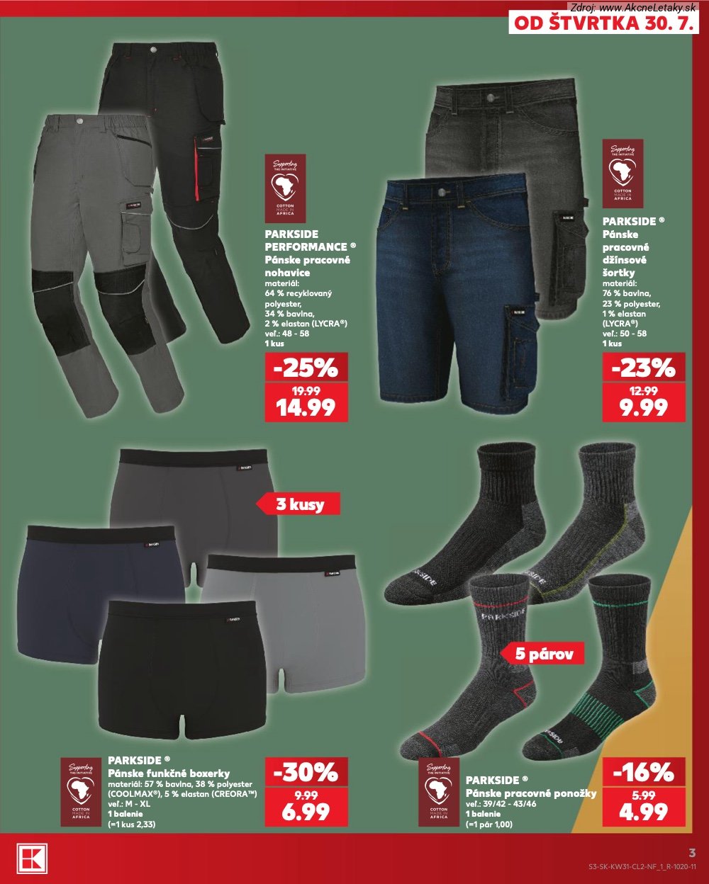 Leták Kaufland (30. 7. - 5. 8. 2026) - strana 3 z 14