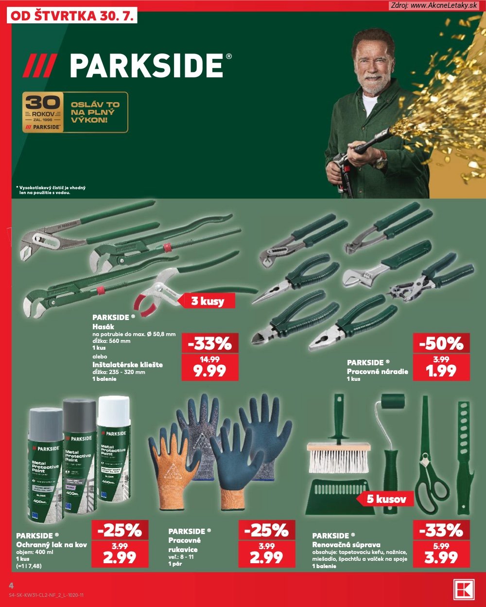 Leták Kaufland (30. 7. - 5. 8. 2026) - strana 4 z 14