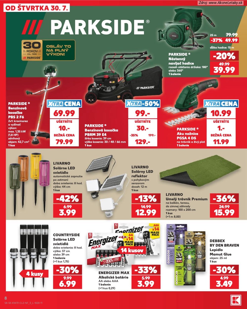 Leták Kaufland (30. 7. - 5. 8. 2026) - strana 8 z 14