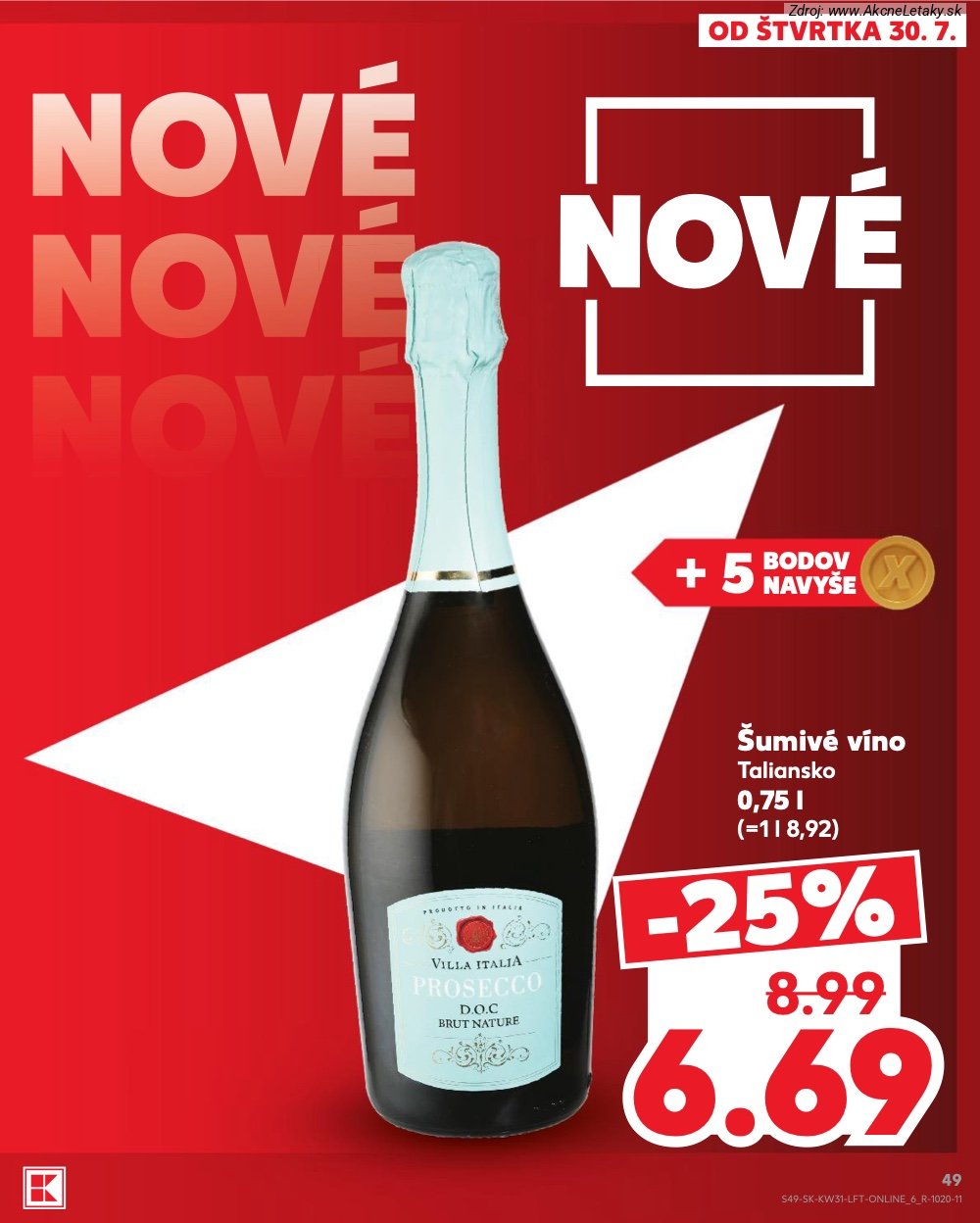 Leták Kaufland (30. 7. - 5. 8. 2026) - strana 49 z 74