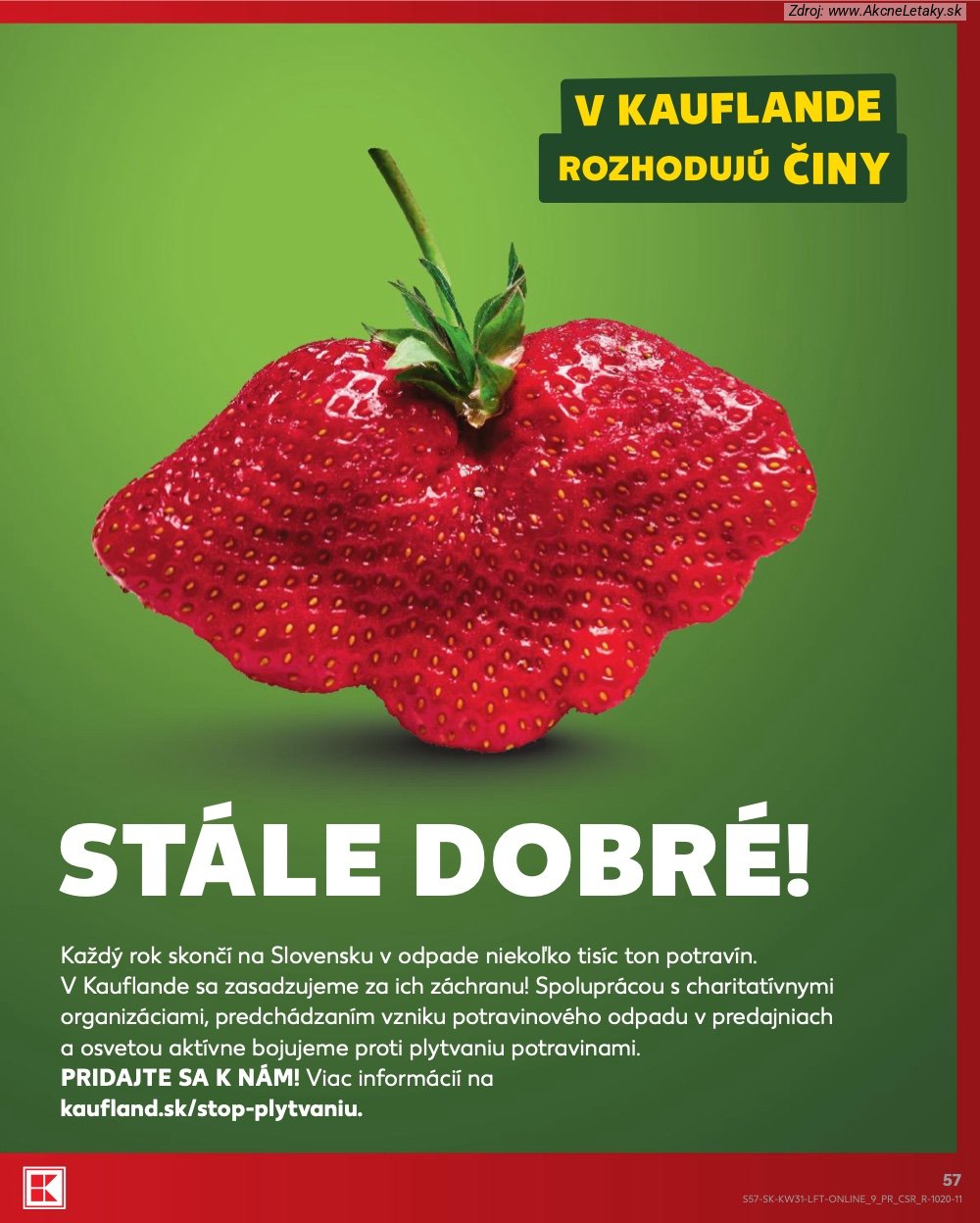 Leták Kaufland (30. 7. - 5. 8. 2026) - strana 57 z 74