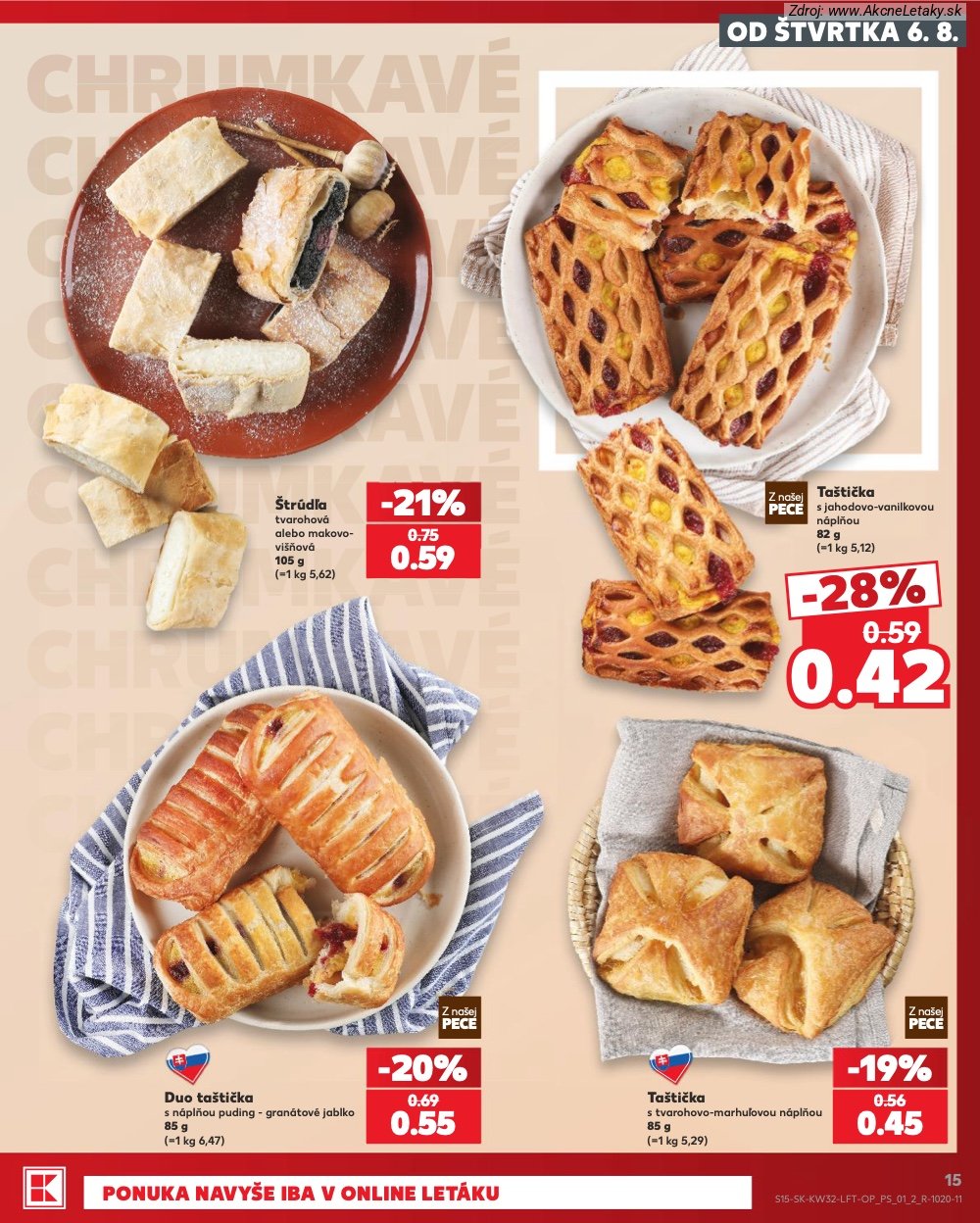 Leták Kaufland (6. 8. - 12. 8. 2026) - strana 15 z 78