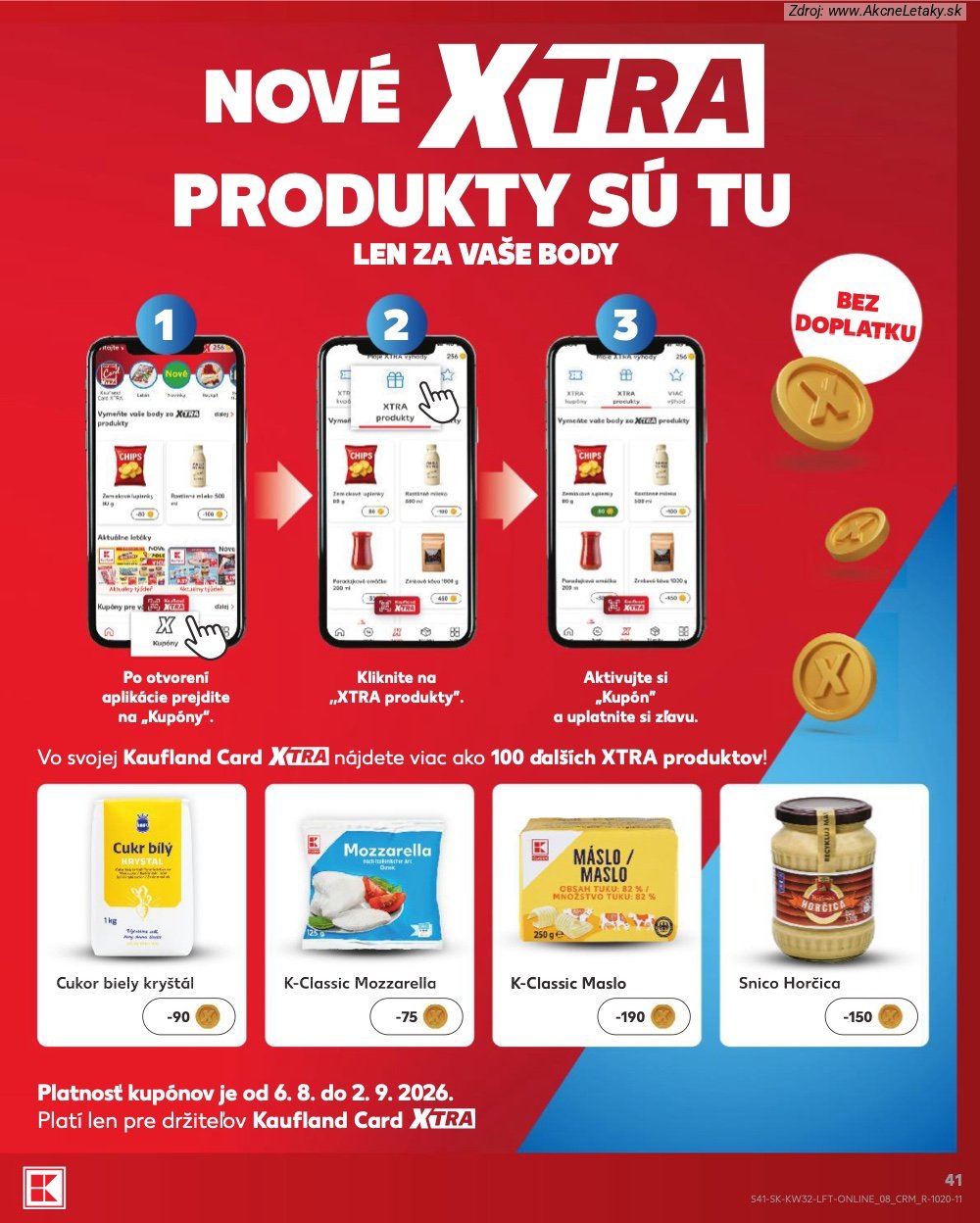 Leták Kaufland (6. 8. - 12. 8. 2026) - strana 41 z 78
