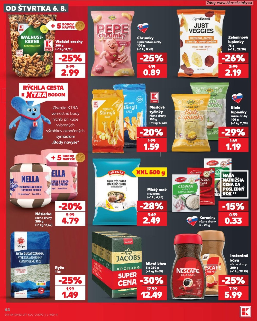 Leták Kaufland (6. 8. - 12. 8. 2026) - strana 44 z 78