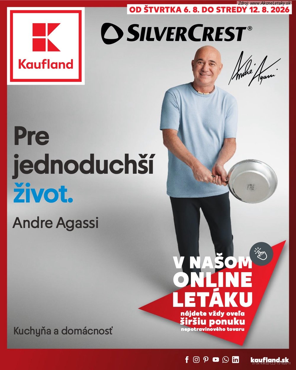 Leták Kaufland (6. 8. - 12. 8. 2026) - strana 1 z 14