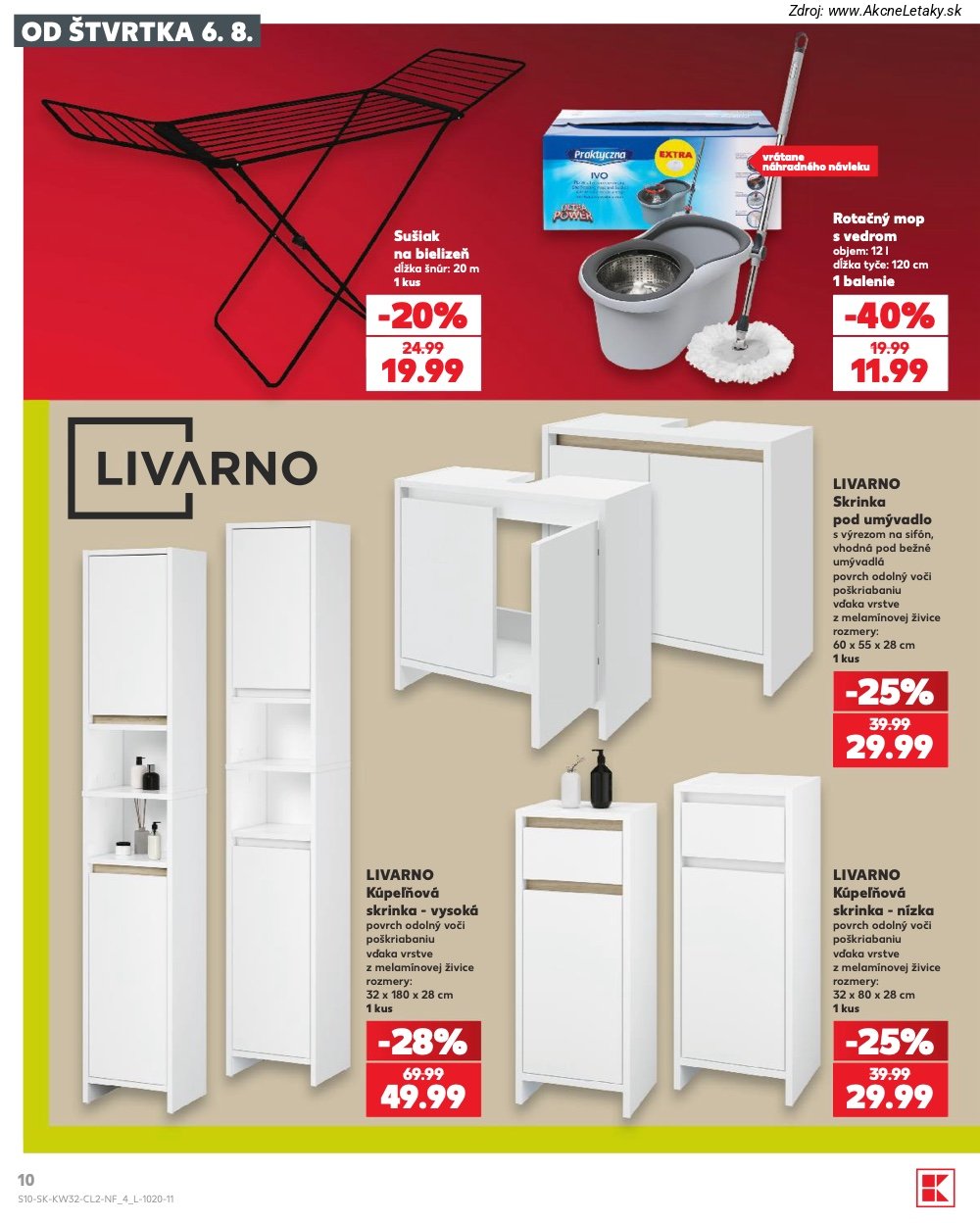 Leták Kaufland (6. 8. - 12. 8. 2026) - strana 10 z 14