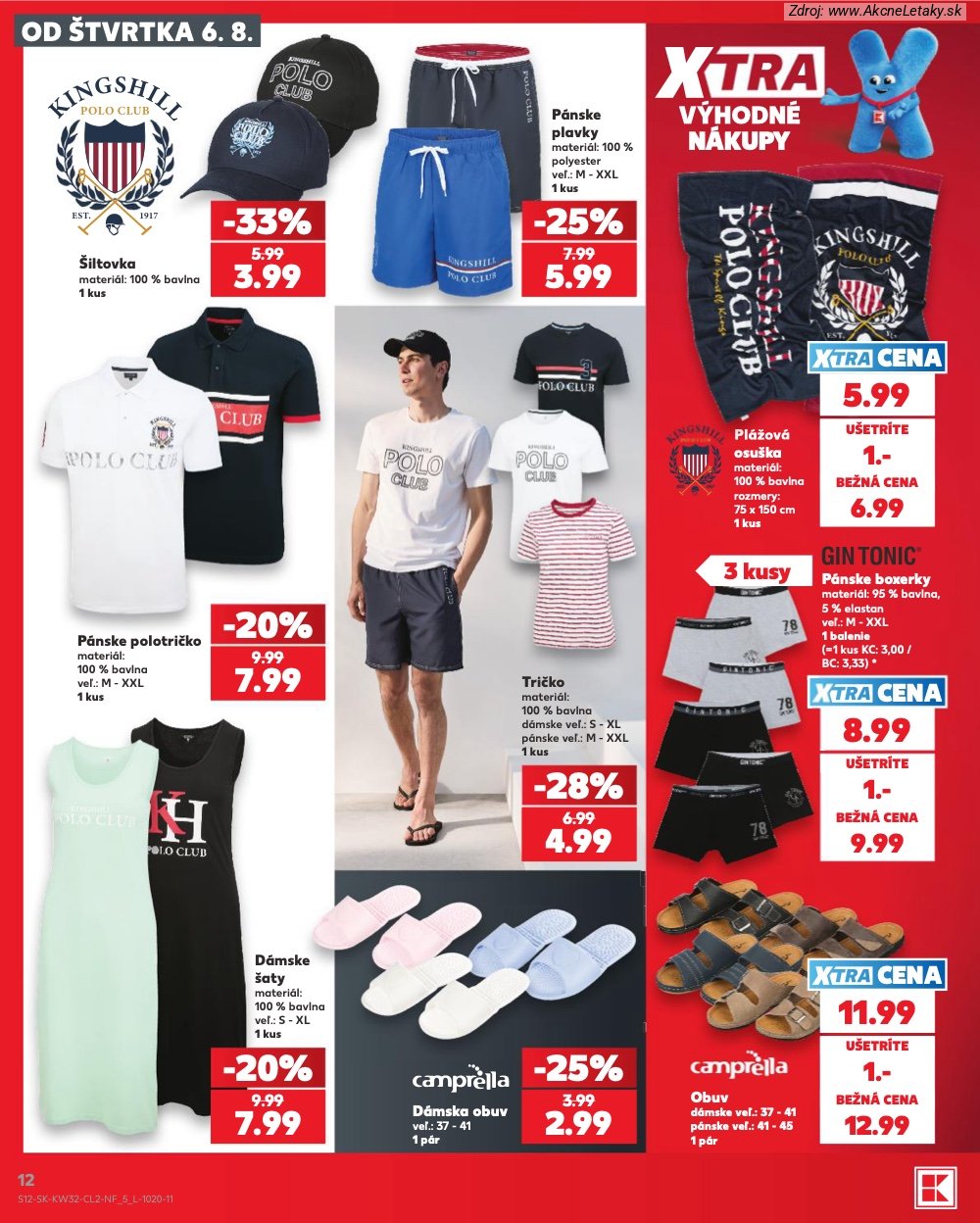 Leták Kaufland (6. 8. - 12. 8. 2026) - strana 12 z 14