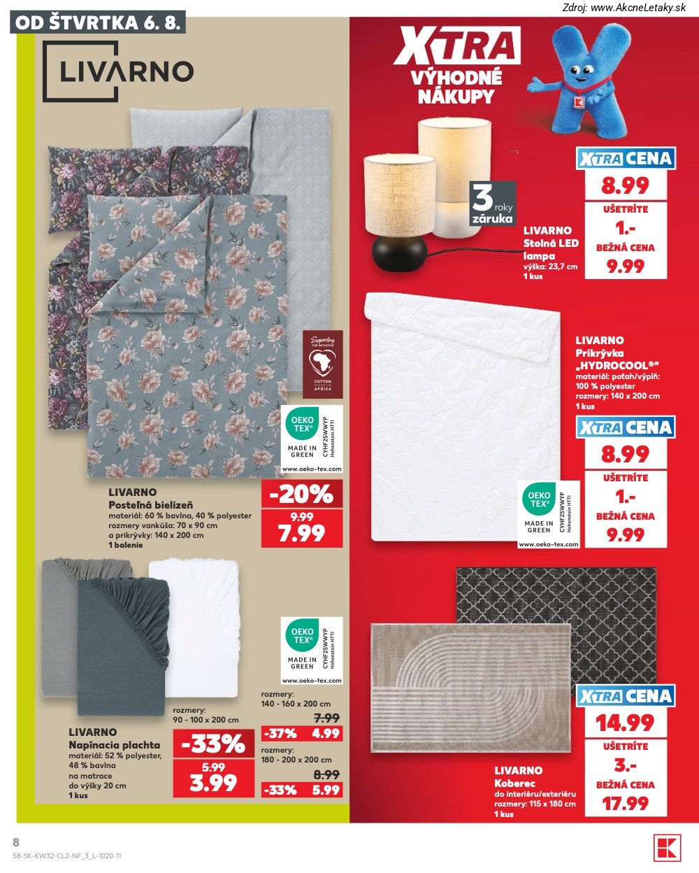 Leták Kaufland (6. 8. - 12. 8. 2026) - strana 8 z 14