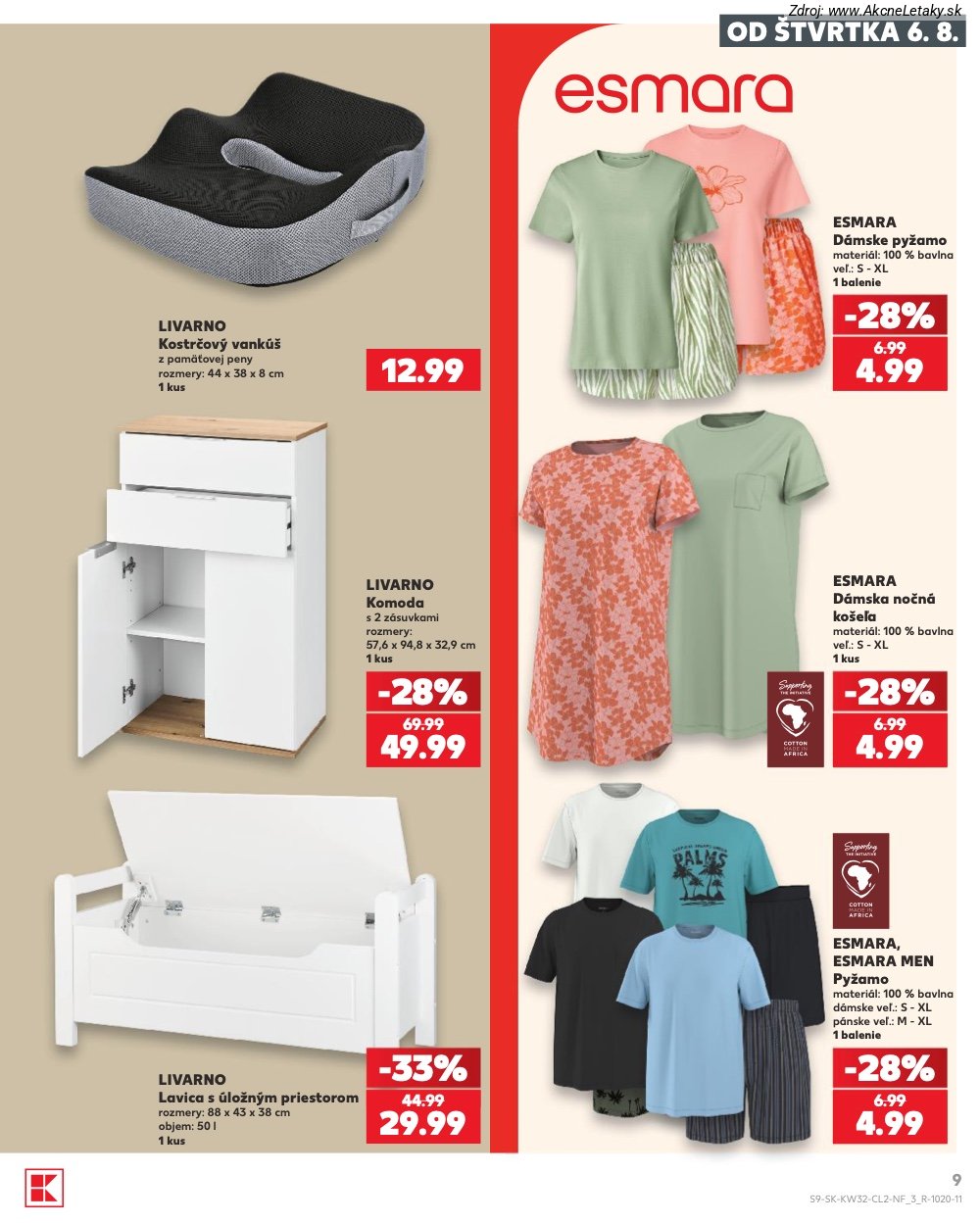Leták Kaufland (6. 8. - 12. 8. 2026) - strana 9 z 14
