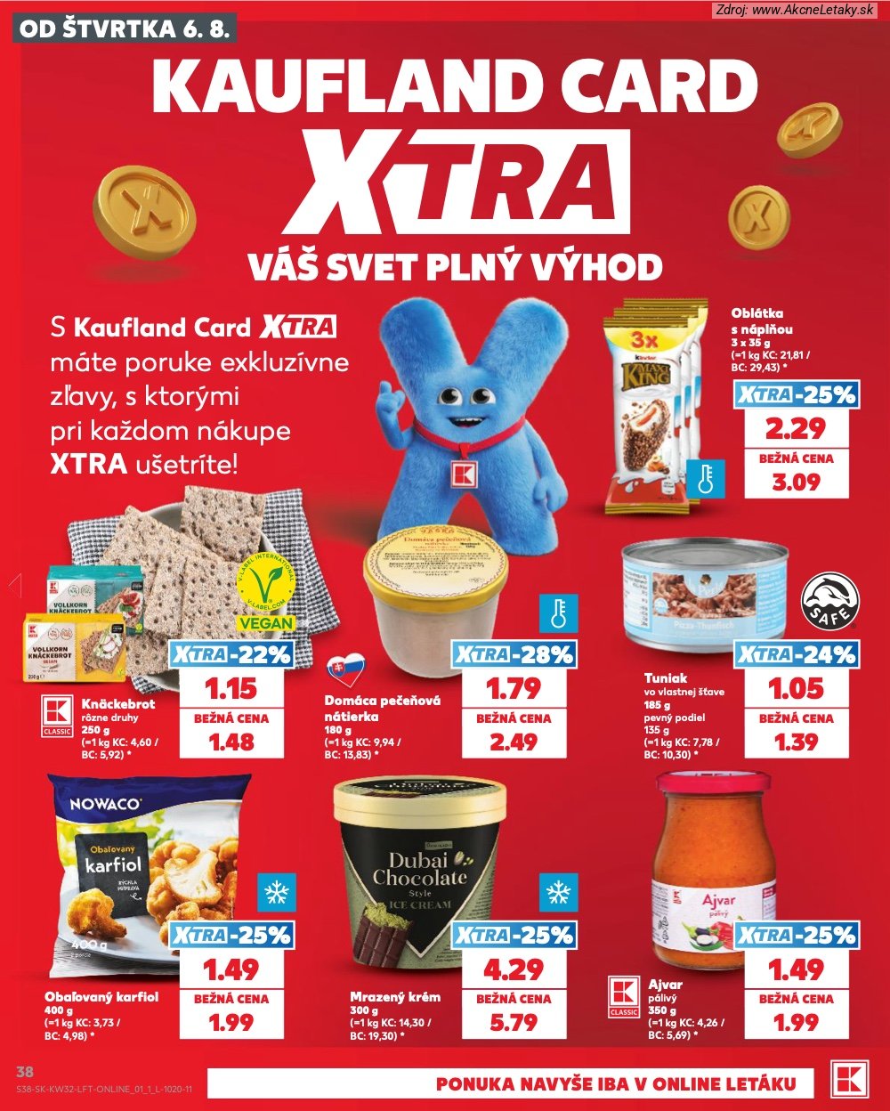 Leták Kaufland (6. 8. - 12. 8. 2026) - strana 38 z 78