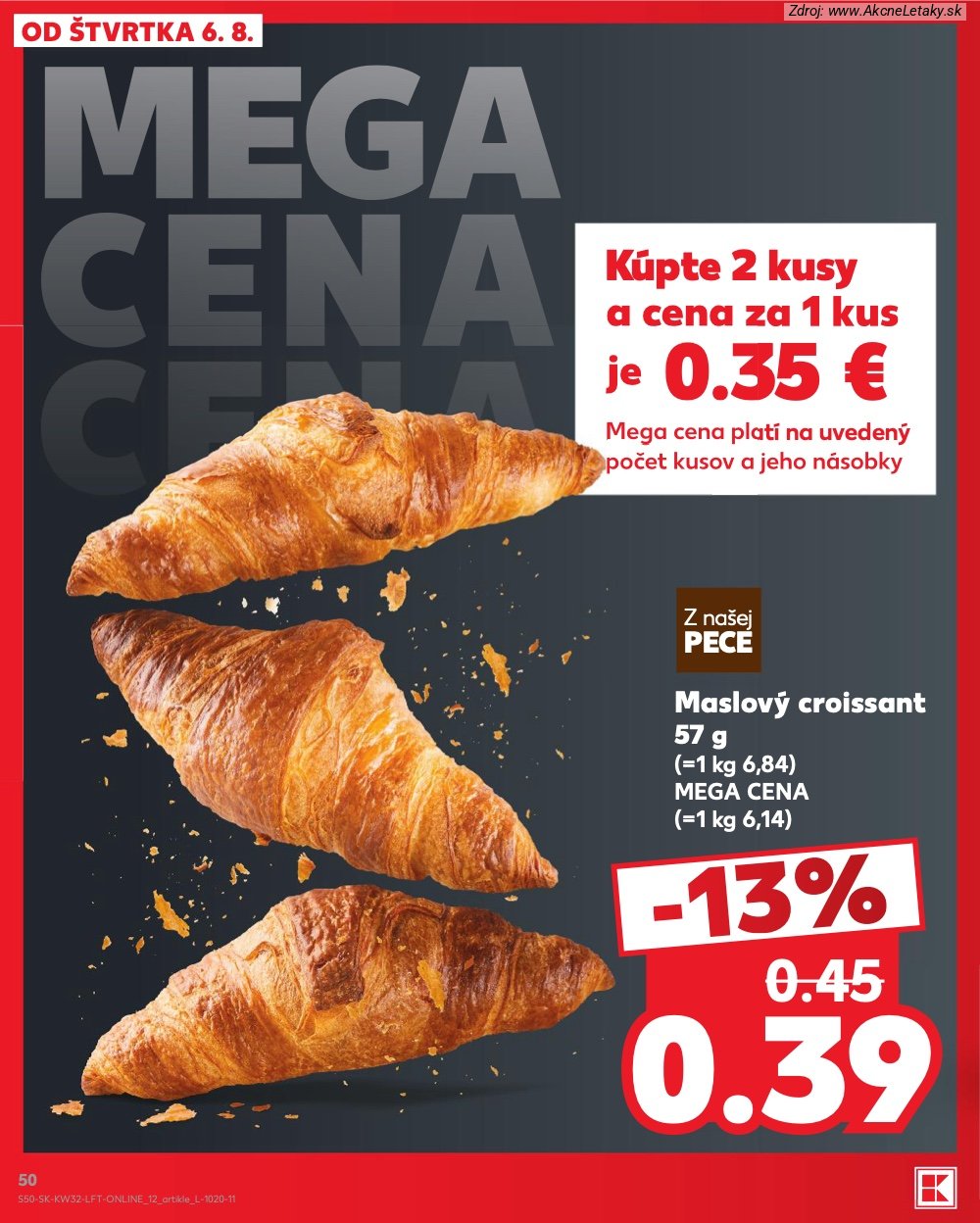 Leták Kaufland (6. 8. - 12. 8. 2026) - strana 50 z 78