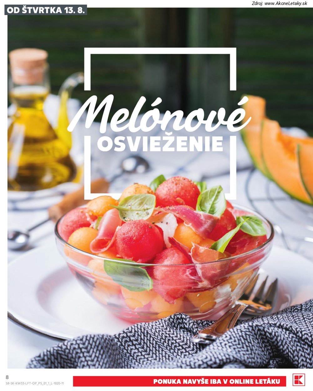Leták Kaufland (13. 8. - 19. 8. 2026) - strana 8 z 80