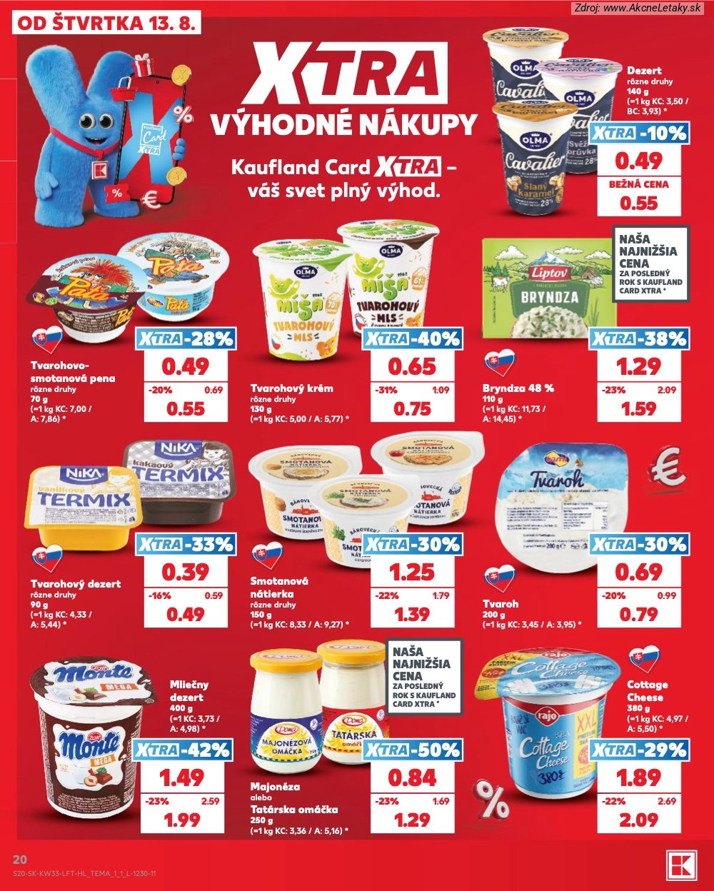 Leták Kaufland (13. 8. - 19. 8. 2026) - strana 20 z 80