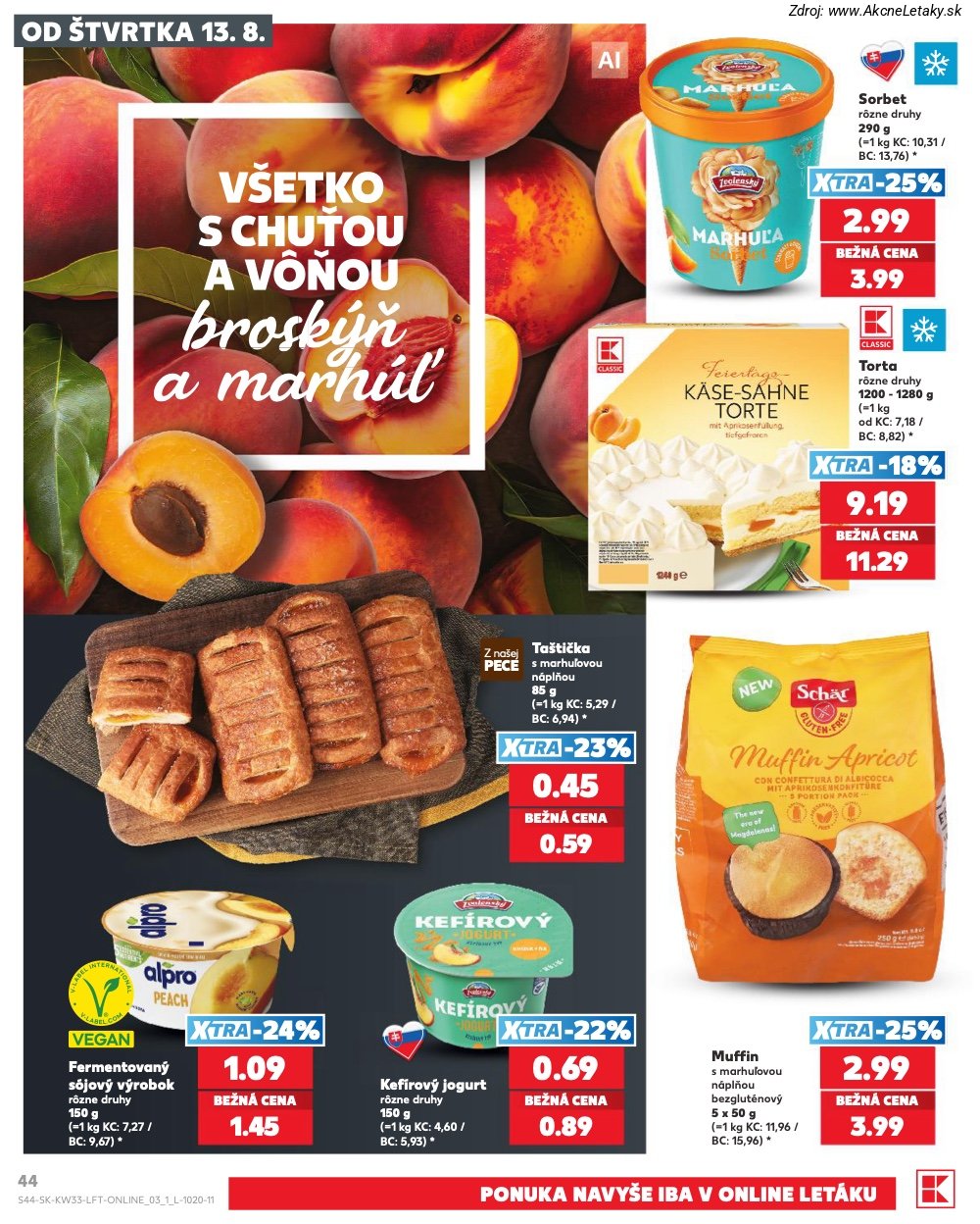 Leták Kaufland (13. 8. - 19. 8. 2026) - strana 44 z 80