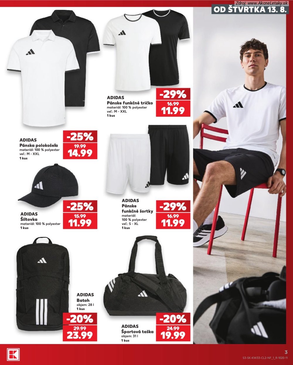 Leták Kaufland (13. 8. - 19. 8. 2026) - strana 3 z 14