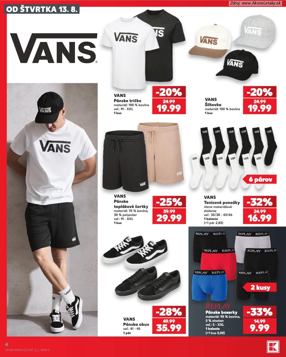 Leták Kaufland (13. 8. - 19. 8. 2026) - strana 4 z 14