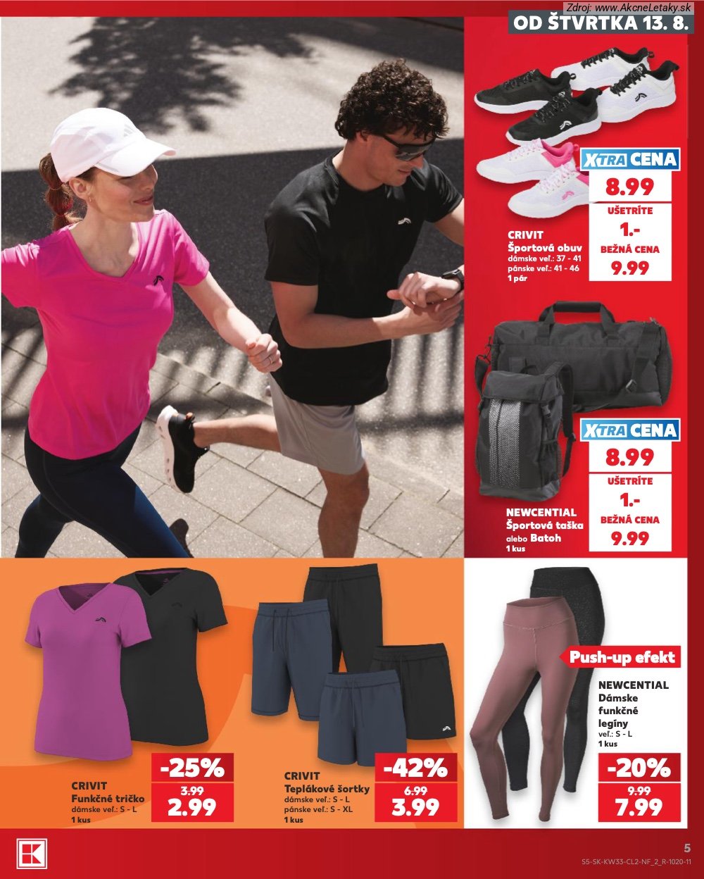Leták Kaufland (13. 8. - 19. 8. 2026) - strana 5 z 14
