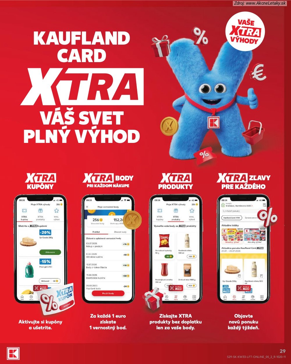Leták Kaufland (13. 8. - 19. 8. 2026) - strana 29 z 80