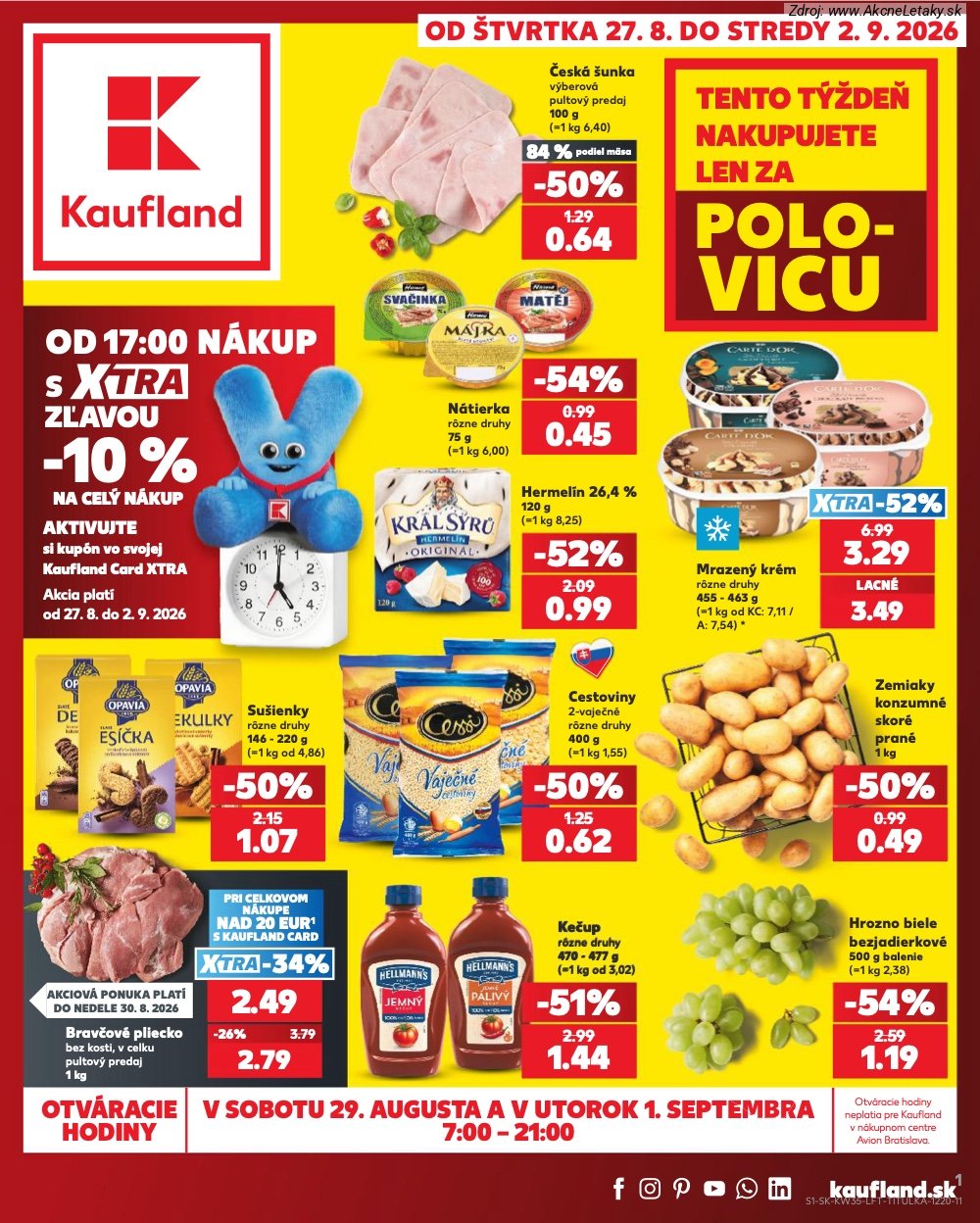 Leták Kaufland - strana 1