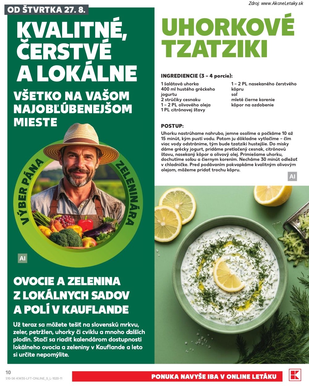 Leták Kaufland (27. 8. - 2. 9. 2026) - strana 10 z 76