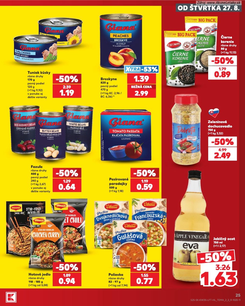 Leták Kaufland - strana 25