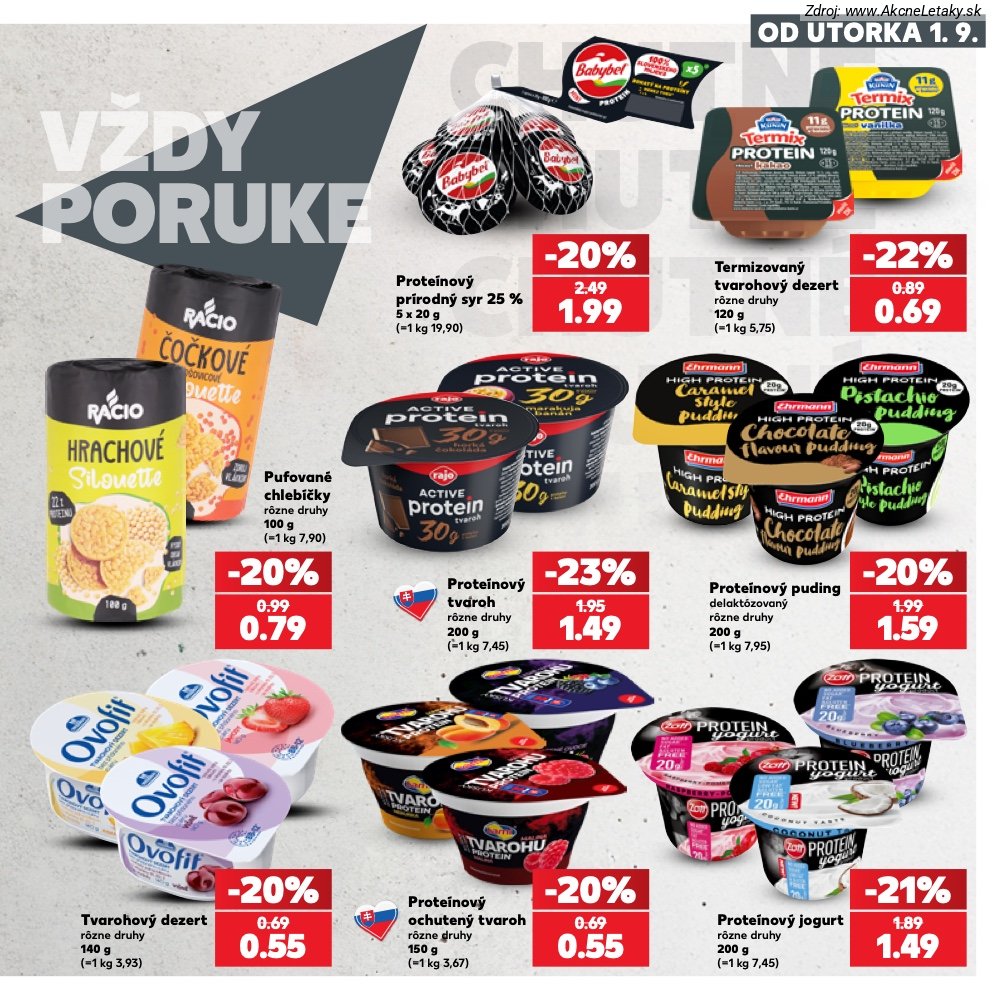 Leták Kaufland (1. 9. - 30. 9. 2026) - strana 19 z 44