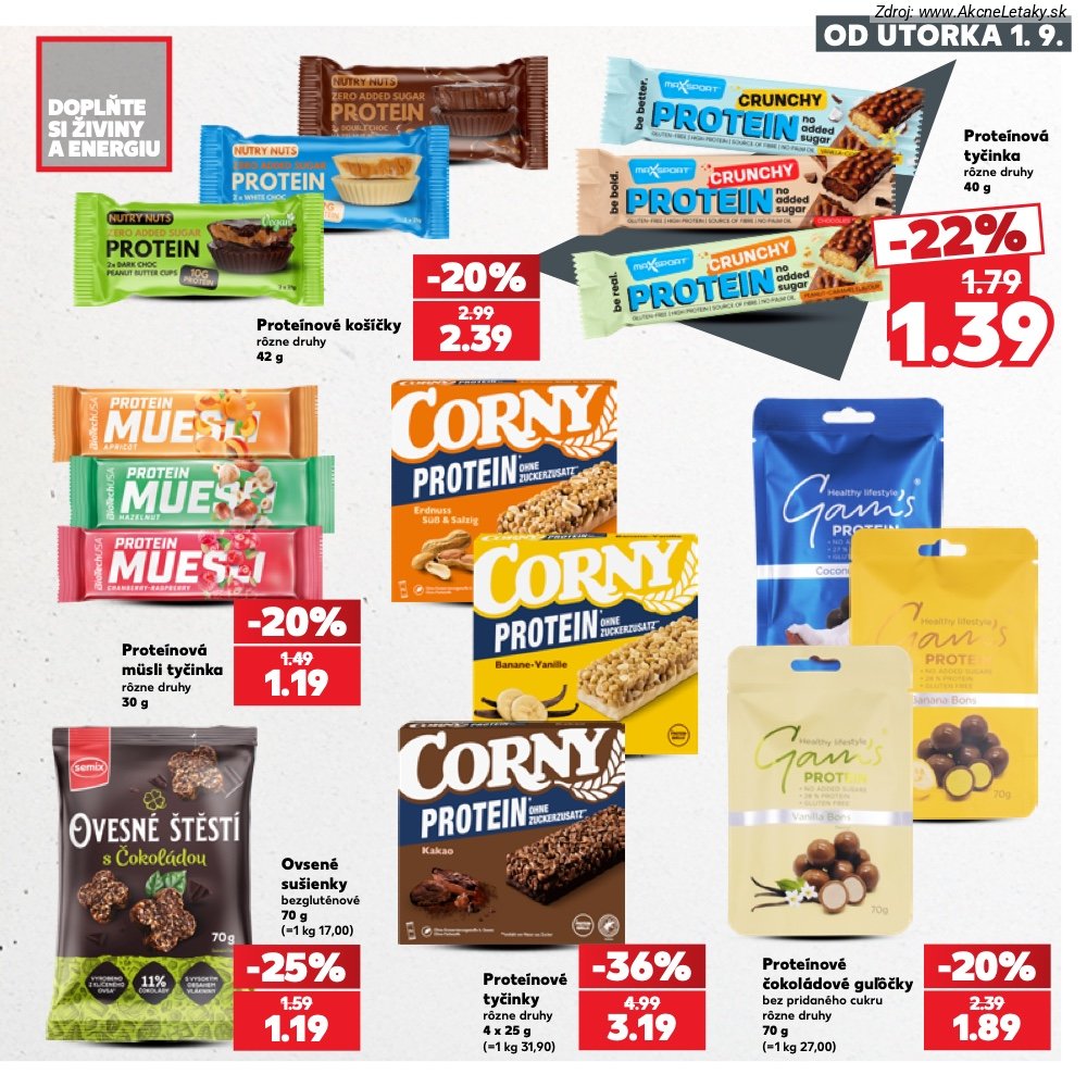 Leták Kaufland (1. 9. - 30. 9. 2026) - strana 21 z 44