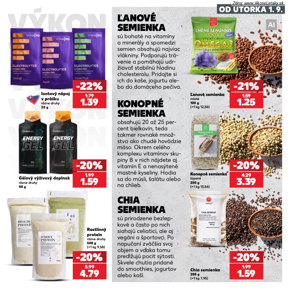Leták Kaufland (1. 9. - 30. 9. 2026) - strana 9 z 44