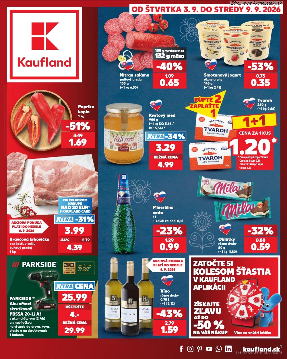 Leták Kaufland - strana 1