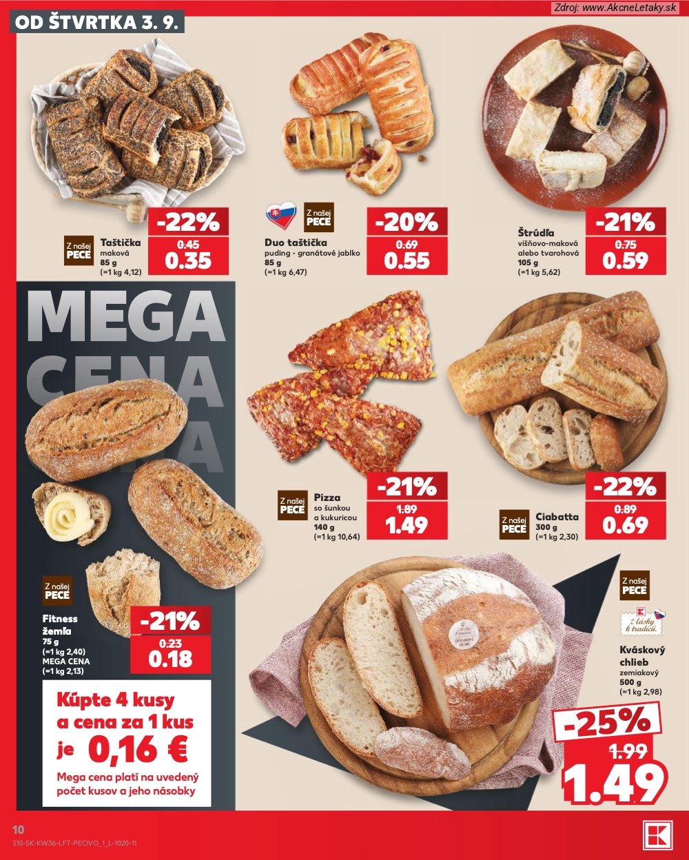 Leták Kaufland (3. 9. - 9. 9. 2026) - strana 10 z 80