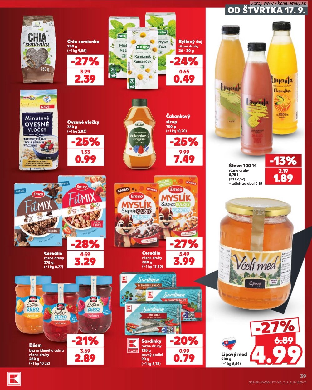Strana 2 - leták Kaufland (17. 9. - 23. 9. 2026)