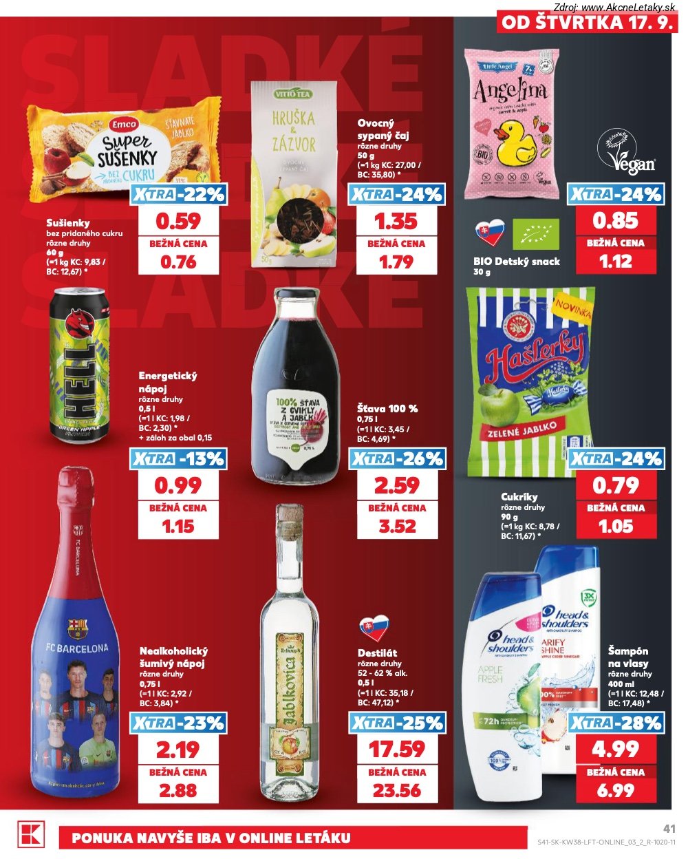 Strana 83 - leták Kaufland (17. 9. - 23. 9. 2026)