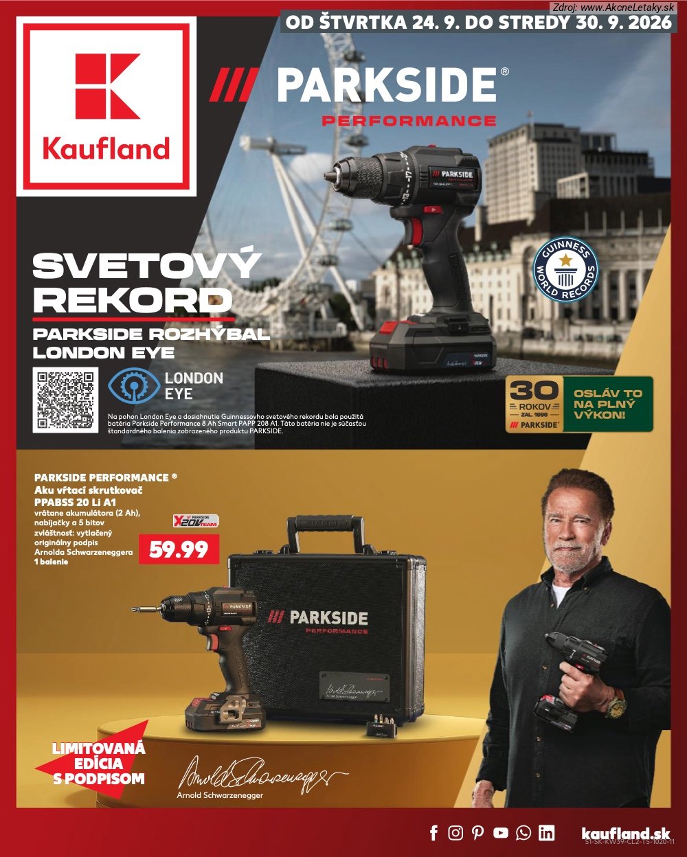 Leták Kaufland (24. 9. - 30. 9. 2026) - strana 1 z 12