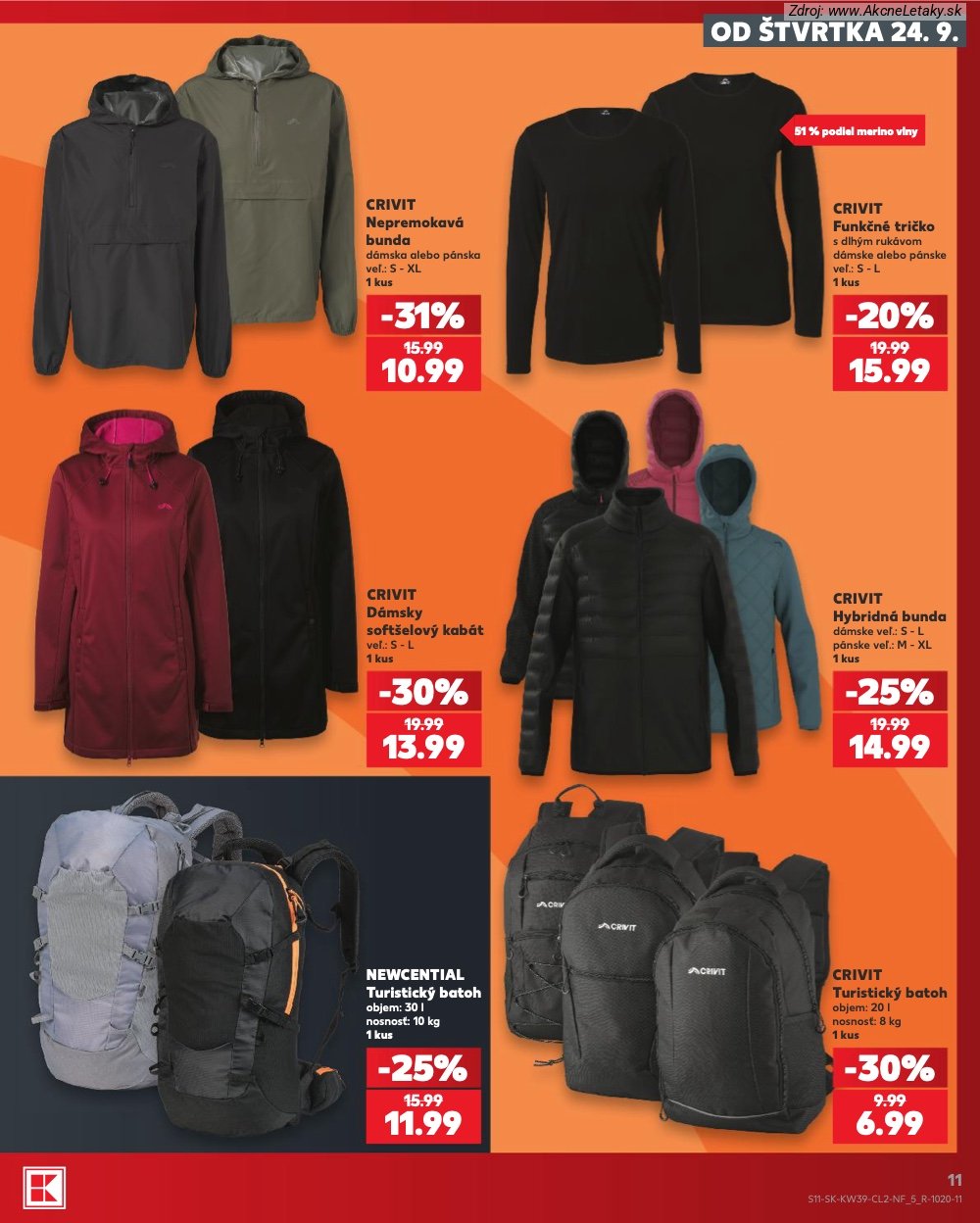 Leták Kaufland (24. 9. - 30. 9. 2026) - strana 11 z 12