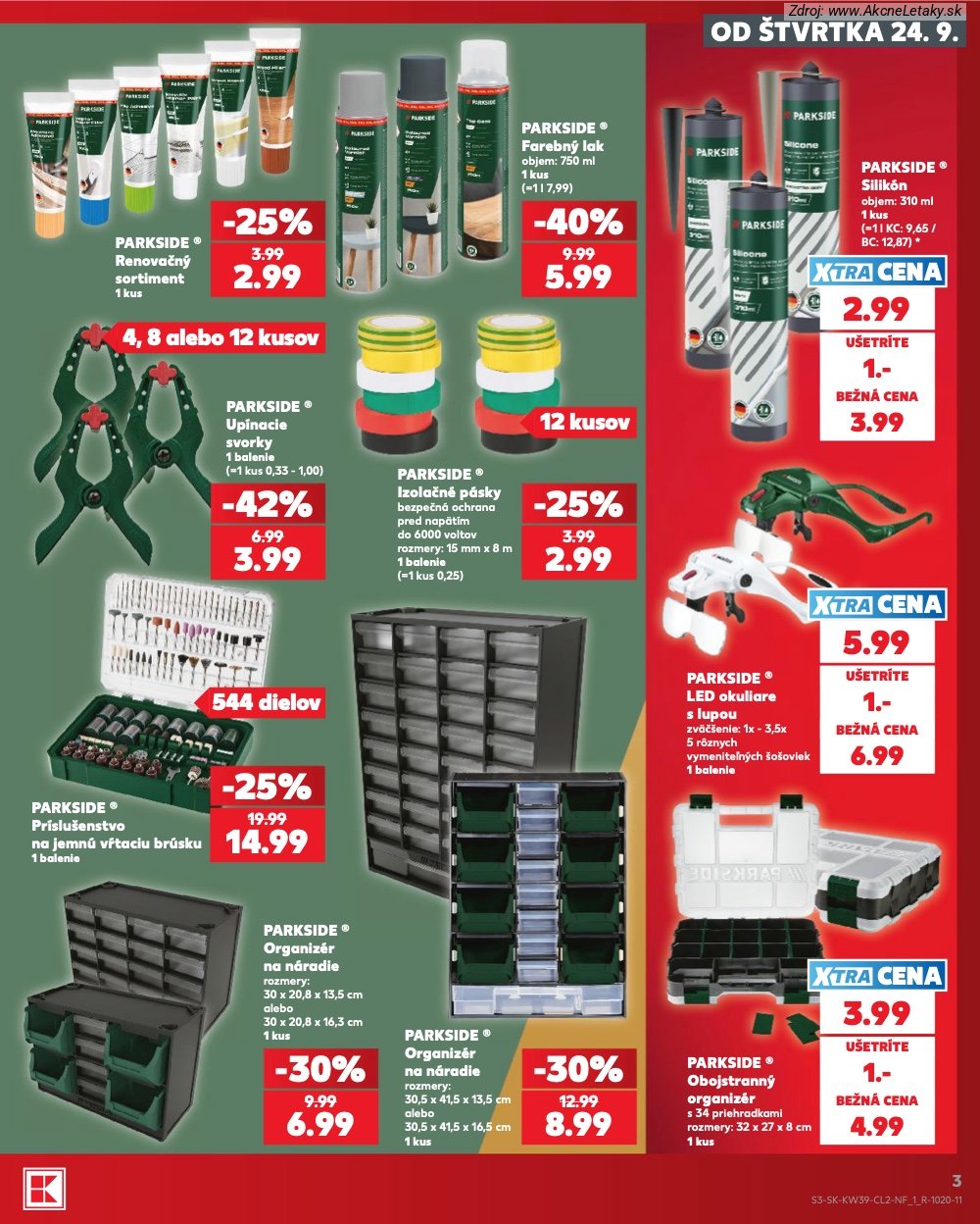 Leták Kaufland (24. 9. - 30. 9. 2026) - strana 3 z 12
