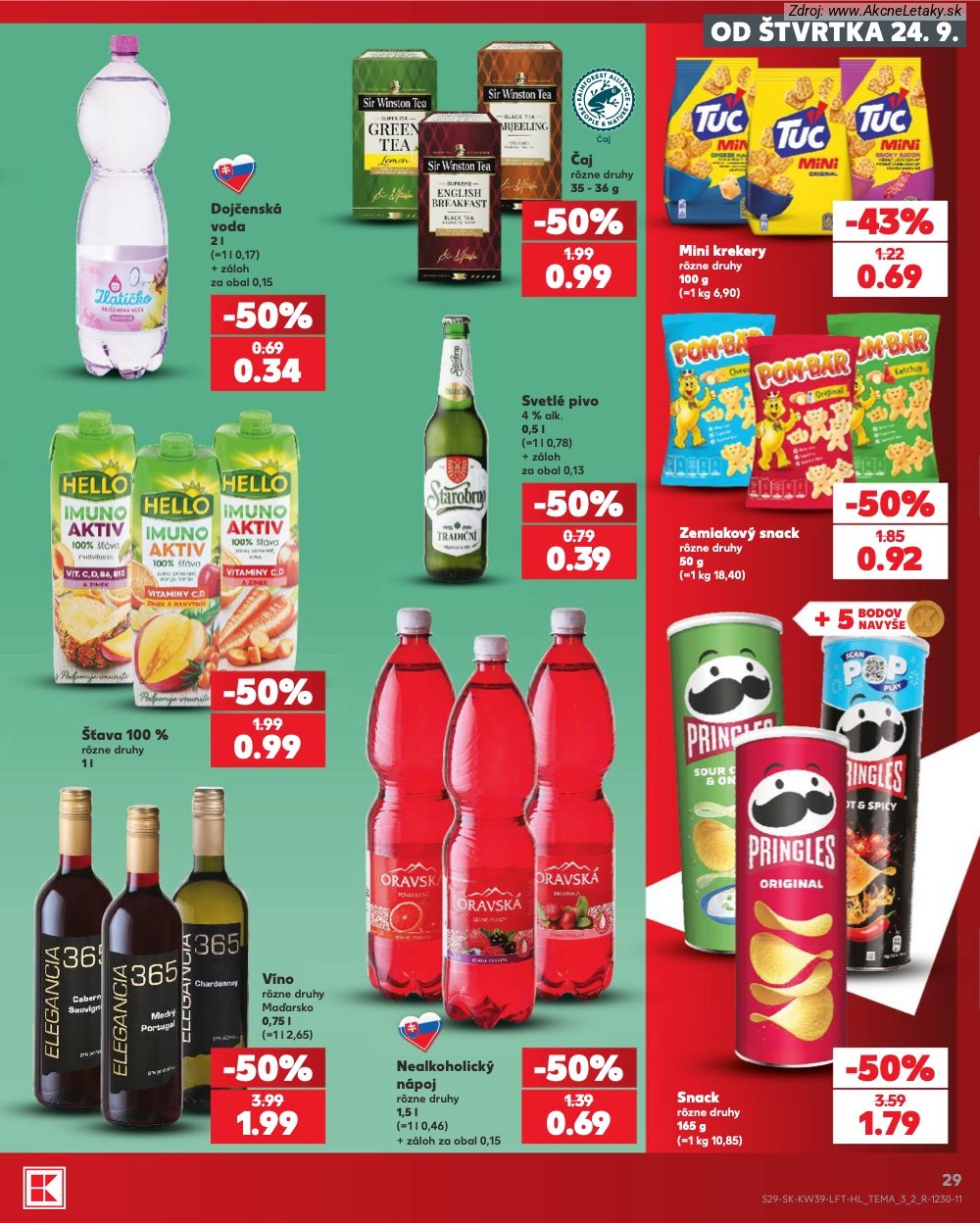 Leták Kaufland (24. 9. - 30. 9. 2026) - strana 29 z 82
