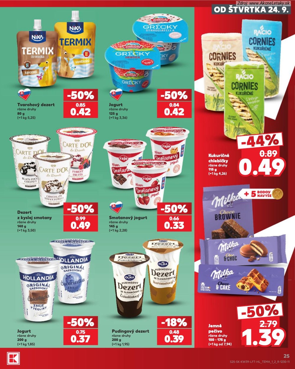 Leták Kaufland (24. 9. - 30. 9. 2026) - strana 25 z 82