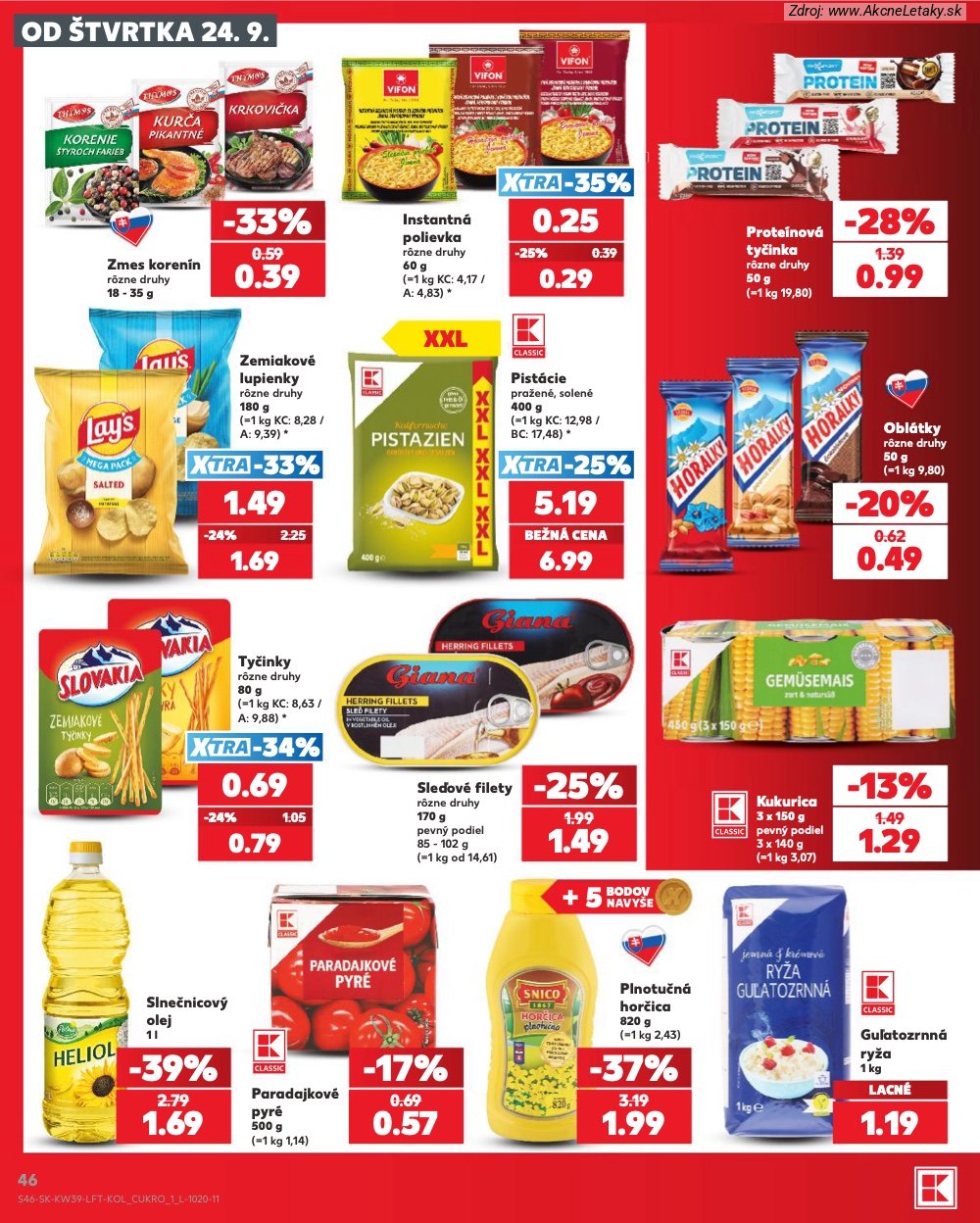 Leták Kaufland (24. 9. - 30. 9. 2026) - strana 46 z 82