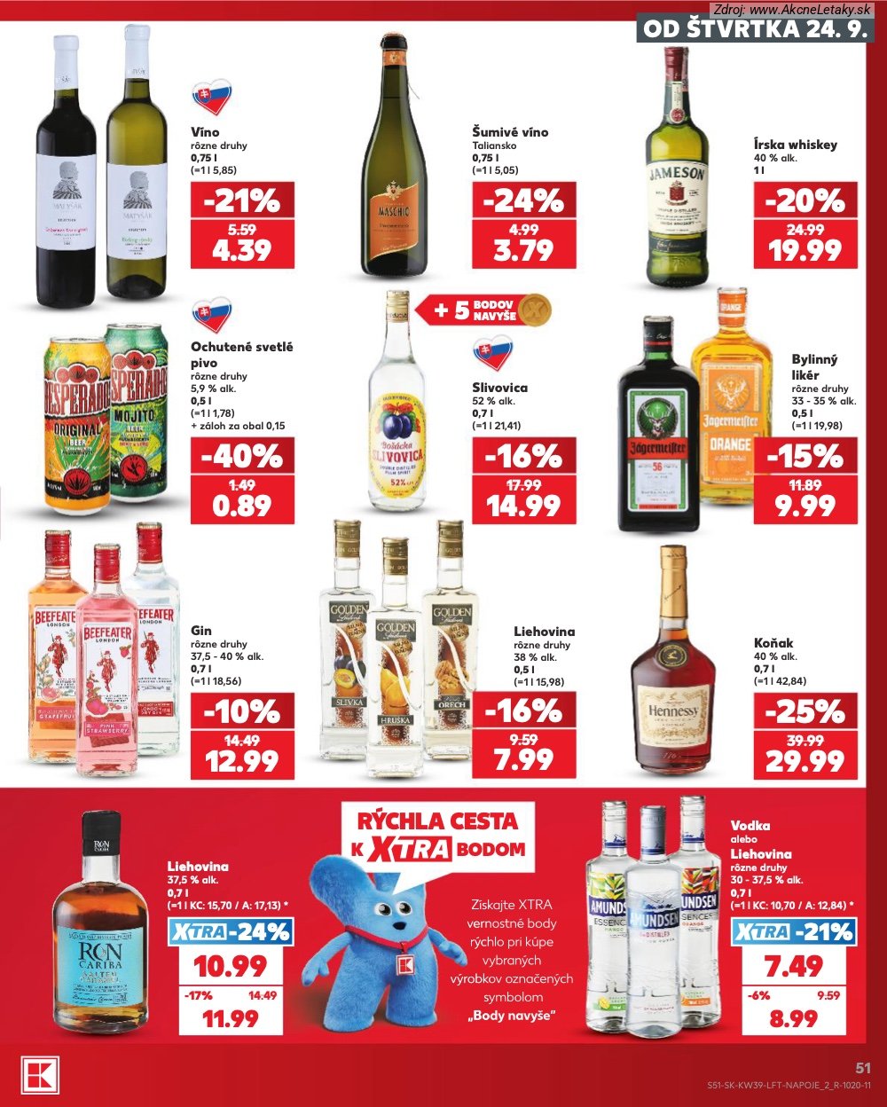 Leták Kaufland (24. 9. - 30. 9. 2026) - strana 51 z 82
