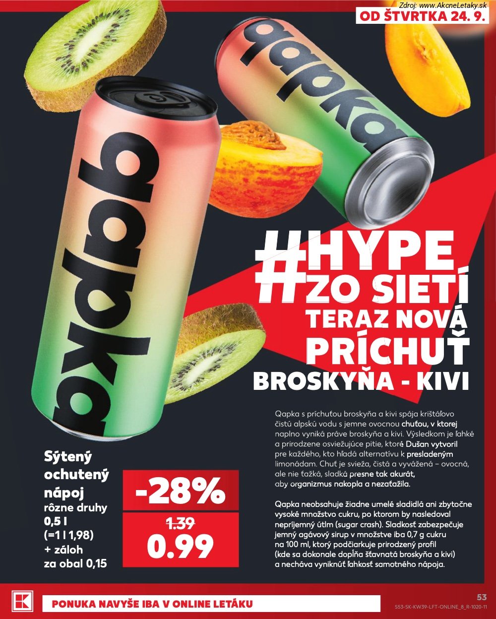 Leták Kaufland (24. 9. - 30. 9. 2026) - strana 53 z 82