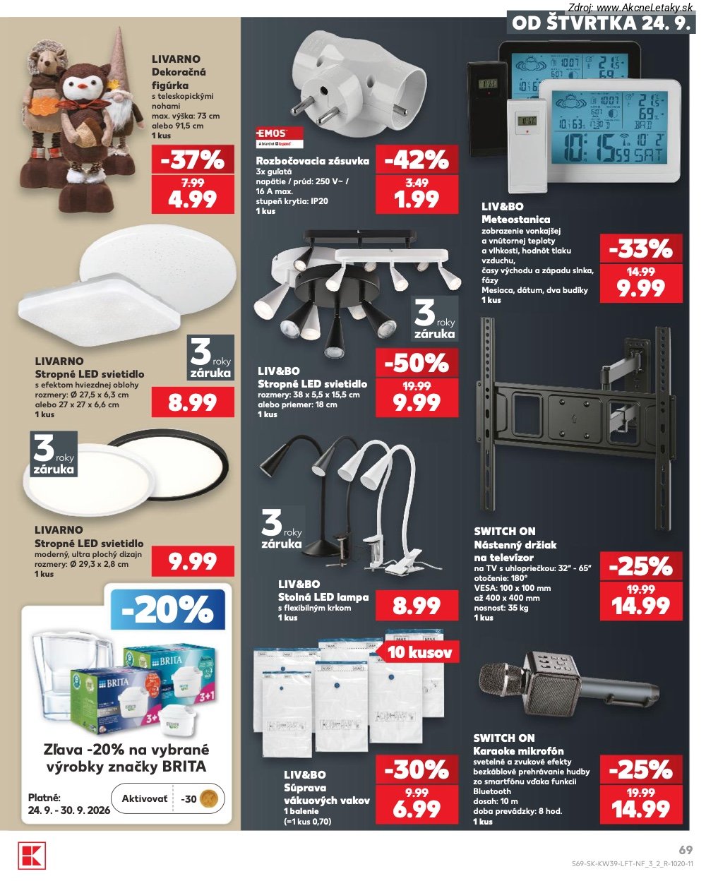 Leták Kaufland (24. 9. - 30. 9. 2026) - strana 69 z 82