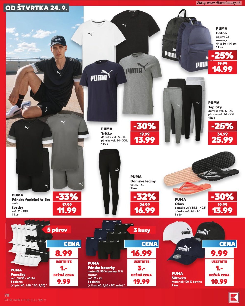 Leták Kaufland (24. 9. - 30. 9. 2026) - strana 70 z 82