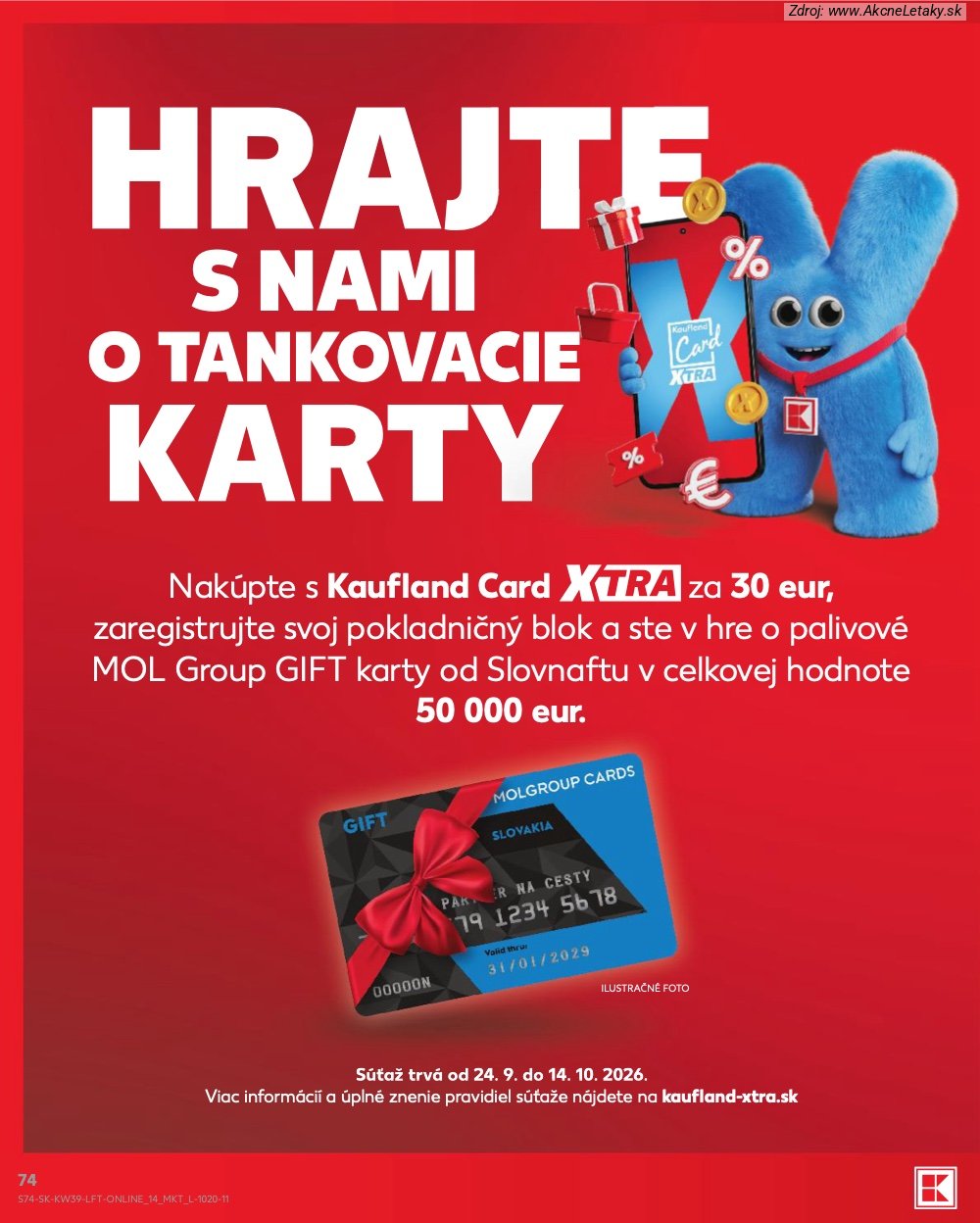 Leták Kaufland (24. 9. - 30. 9. 2026) - strana 74 z 82