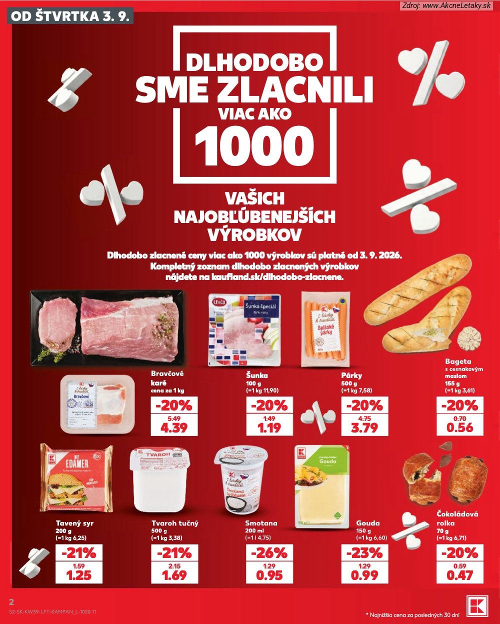 Leták Kaufland (24. 9. - 30. 9. 2026) - strana 2 z 82