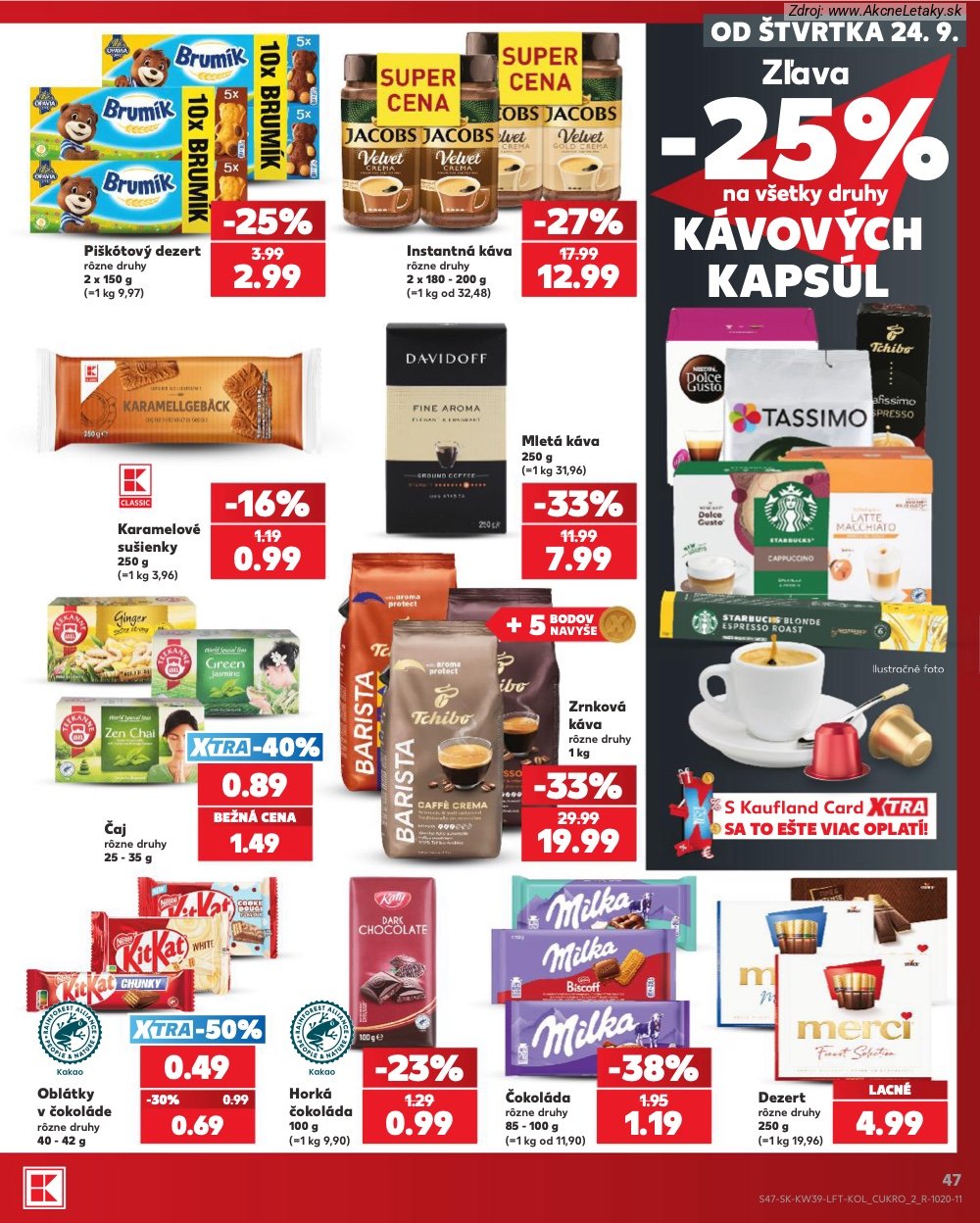 Leták Kaufland (24. 9. - 30. 9. 2026) - strana 47 z 82