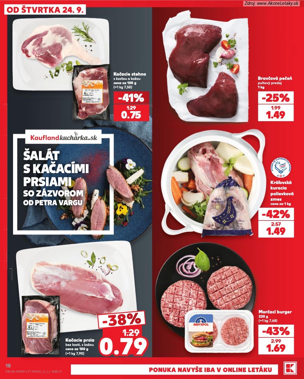 Strana 20 - leták Kaufland (24. 9. - 30. 9. 2026)