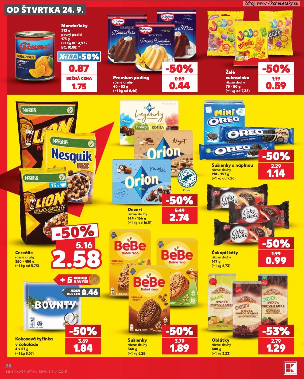 Strana 17 - leták Kaufland (24. 9. - 30. 9. 2026)