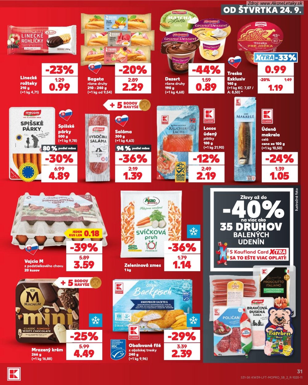 Strana 26 - leták Kaufland (24. 9. - 30. 9. 2026)
