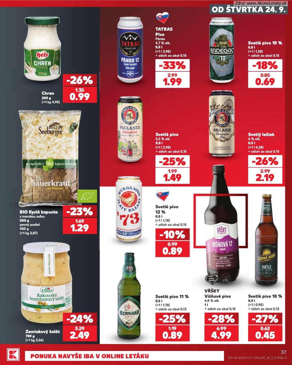 Strana 3 - leták Kaufland (24. 9. - 30. 9. 2026)